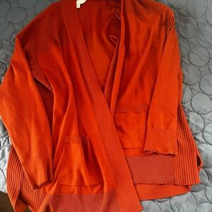 Time and Tru Women's Rust Cardigan